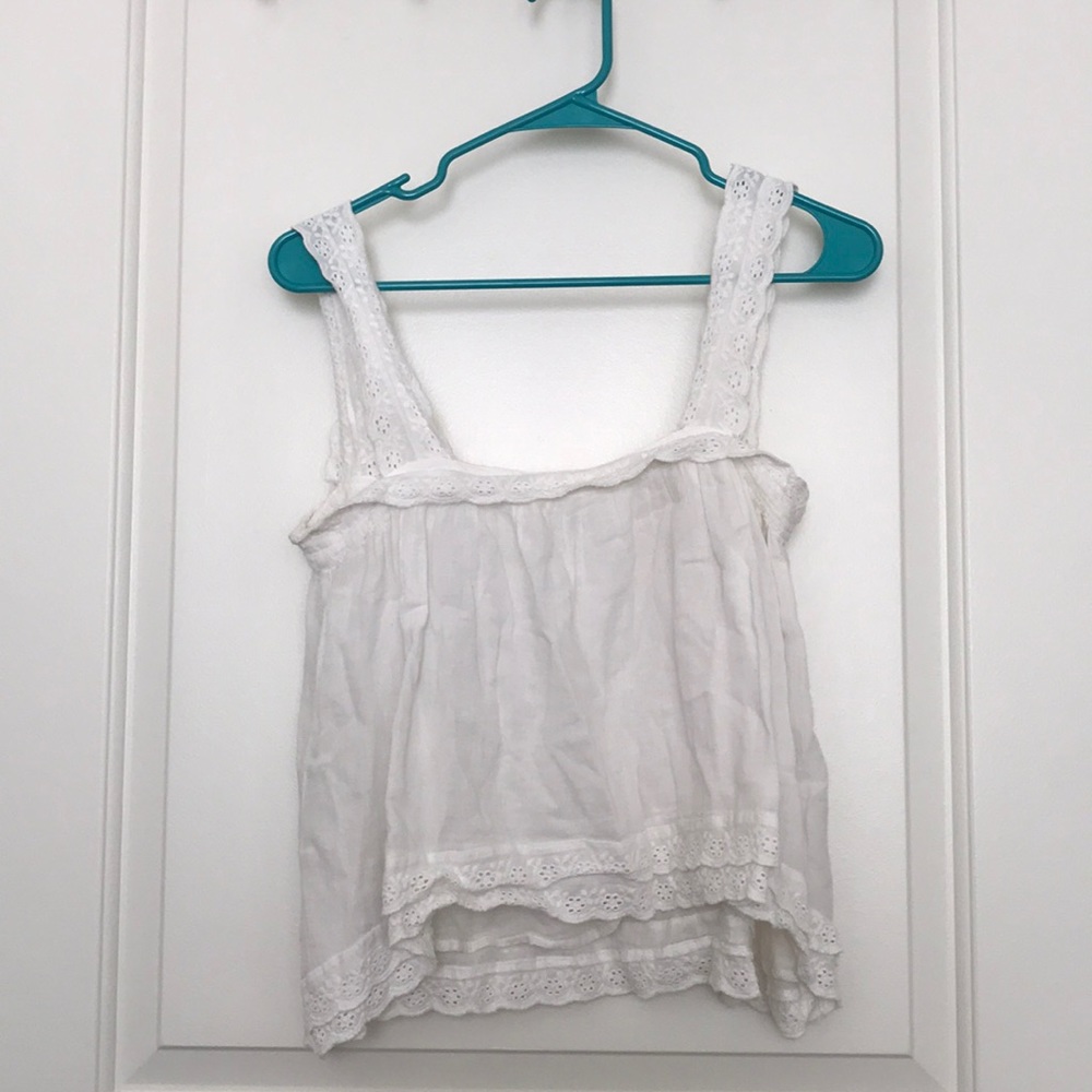 Urban outfitters lace crop top